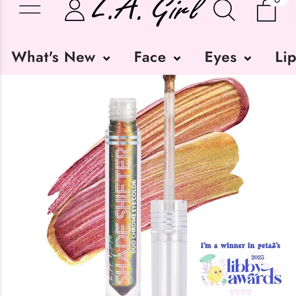 L.A. Girl Shade Shifter Duo Chrome Eye Color in Druzy - Picture 2 of 2